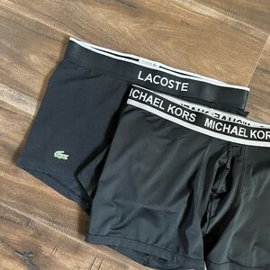 Bundle Size M Men Lacoste and Michael Kors, Black